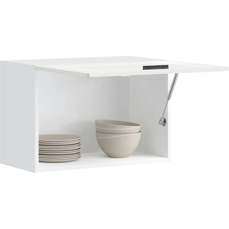 vidaXL Küchen-Hängeschrank Porto Hochglanz-Weiß Holzwerkstoff 854079 – Bild 1