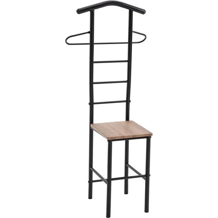 CARO-Möbel Herrendiener JIVO, Herrendiener Kleider Ständer Stummer Diener Kleiderbutler Garderobe St