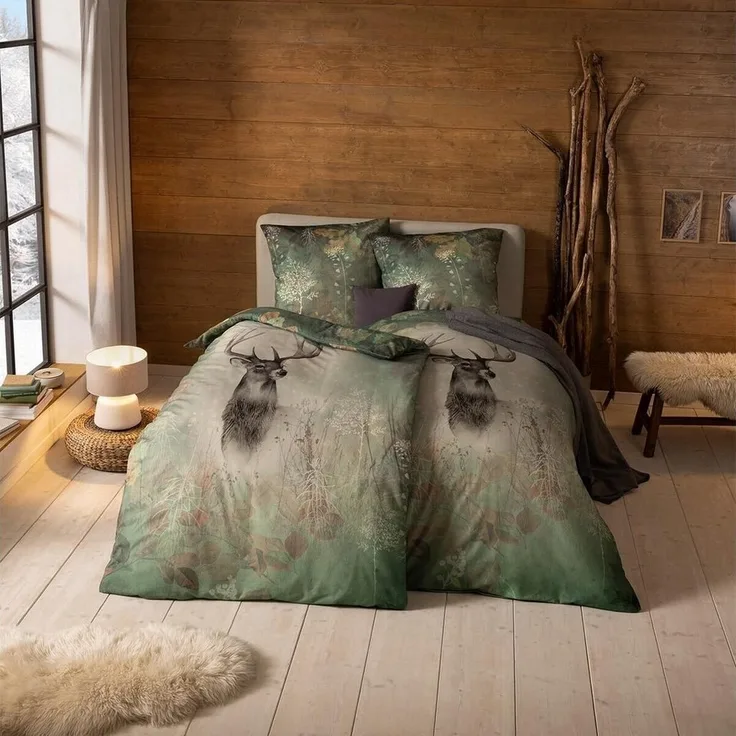 Estella Bettwäsche Wilbur, Flanell, 2 teilig