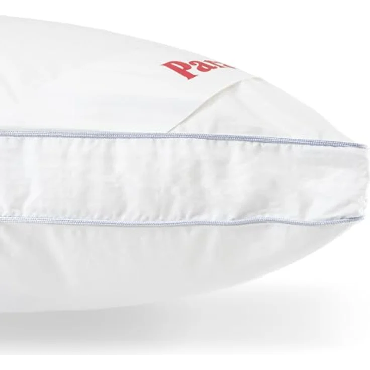 Paradies Kopfkissen Softy Top Bio, Füllung: 100% Polyester, Bezug: 100% Bio-Baumwolle, Bauchschläfer, Seitenschläfer, Rückenschläfer, hergestellt in Deutschland, Füllmengenanpassung durch Reißverschluss – Bild 3