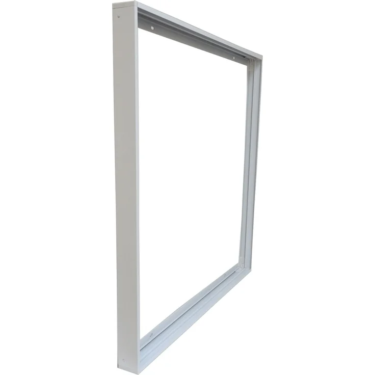 LED Panel Rahmen 62x62cm Aufputz Rahmen Deckenmontage Einbaurahmen Befestigung Aluminium Weiss – Bild 2
