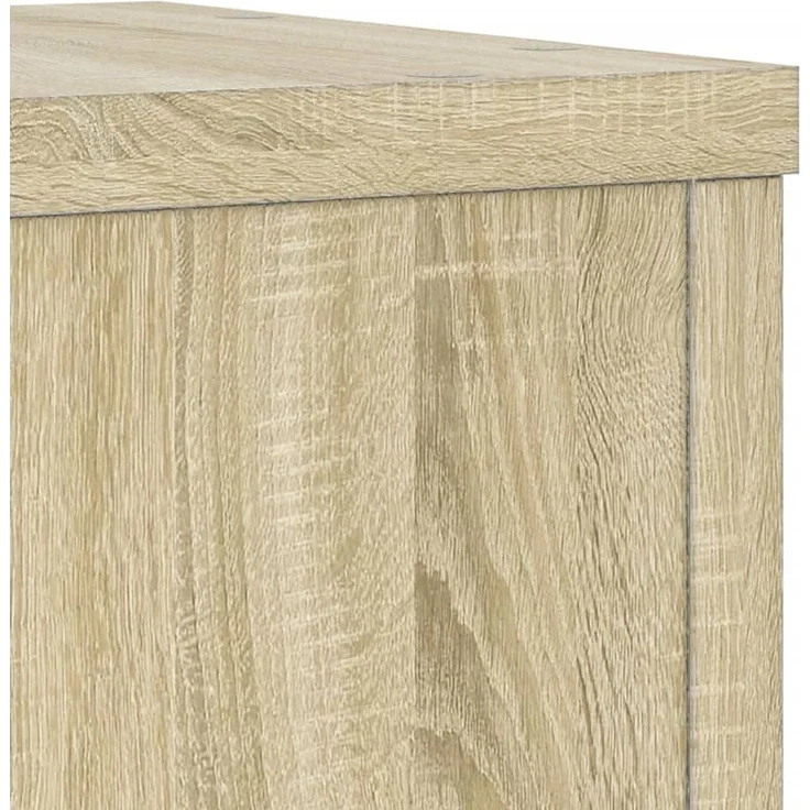 vidaXL Pflanzenständer 2 Stk. Sonoma-Eiche 25x25x80 cm Holzwerkstoff 852944 – Bild 7