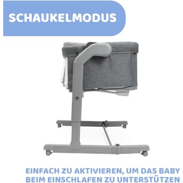 Chicco Next2Me Magic Evo Co-Sleeper - Dark Grey Gr – Bild 4