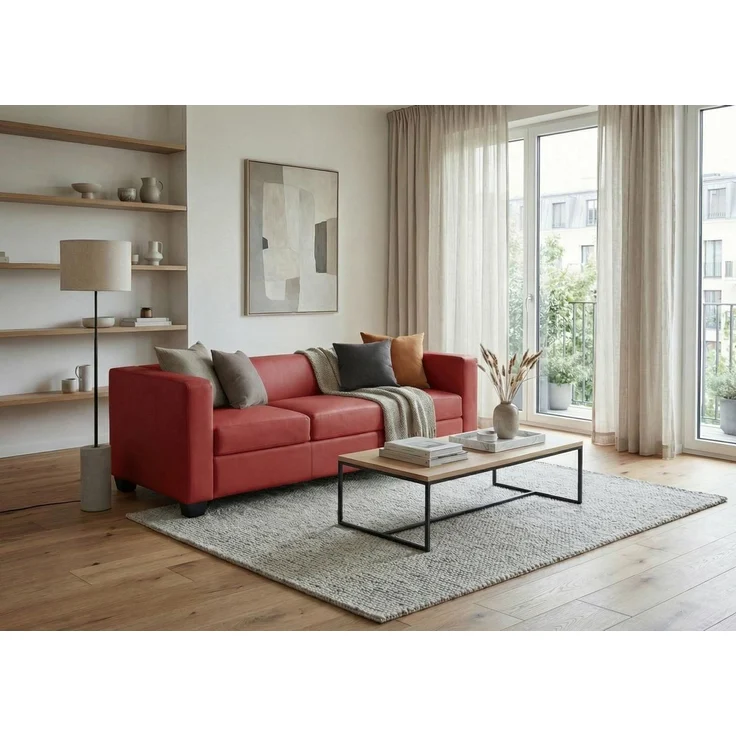 MCW 3-Sitzer Lille-S-3, Moderner Lounge-Stil, 3-Sitzer, Bequeme Polsterung – Bild 2
