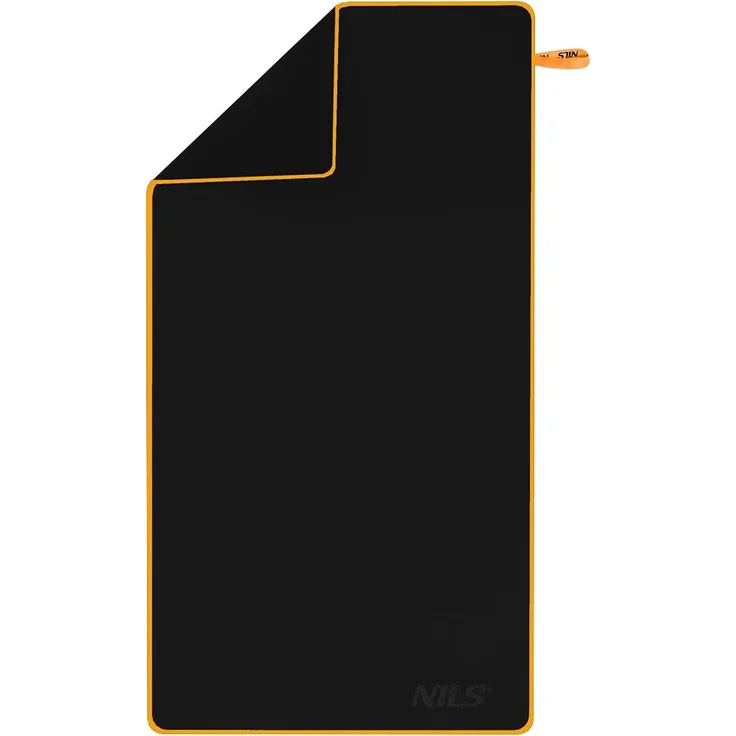 NILS NCR12 Mikrofaser Handtuch 180 × 100 cm Badehandtuch Schwarz