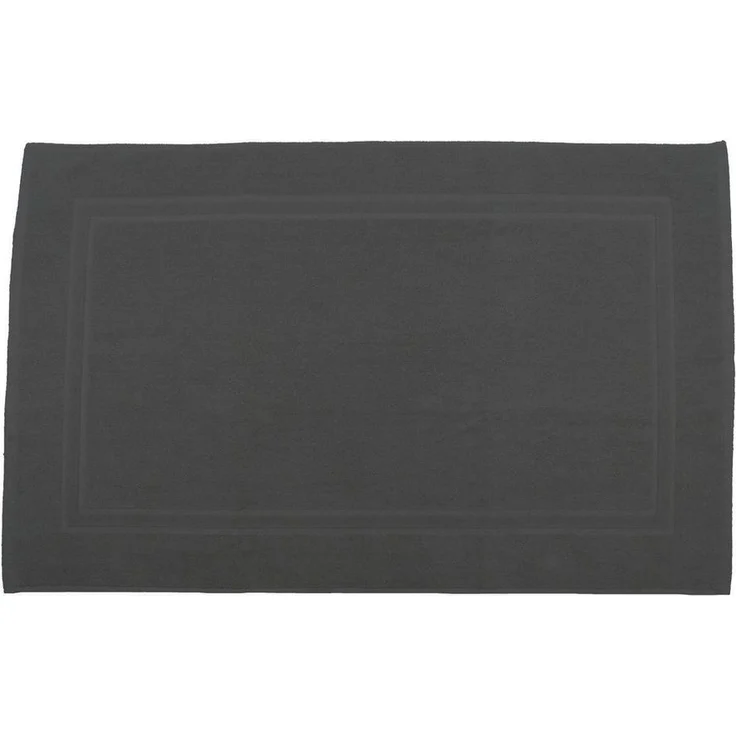 Julie Julsen Badematte 1-Badematte-Grau-70x120 cm, Baumwolle, Doppelrahmen – Bild 1