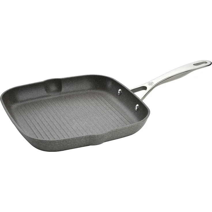 BALLARINI SALINA Grillpfanne 28x28cm, Aluminium + Pfannenwender gratis