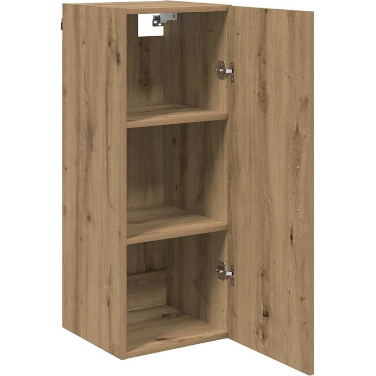 vidaXL Wandschrank Artisan-Eiche 34,5 x 34 x 90 cm Holzwerkstoff 882614 – Bild 5