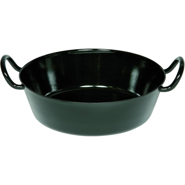 Riess Bratpfanne 20 CM Schwarz emailliert