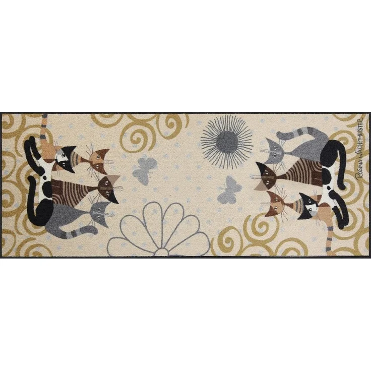 Salonloewe Läufer Rosina Wachtmeister Läufer 75x190 cm Fantasia di Gatti, Läufer groß, Höhe: 750 mm – Bild 5