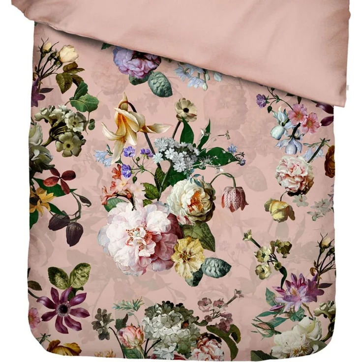 Essenza Bettwäsche Fleur Evening Rose Baumwollsatin, 135 cm x 200 cm – Bild 2