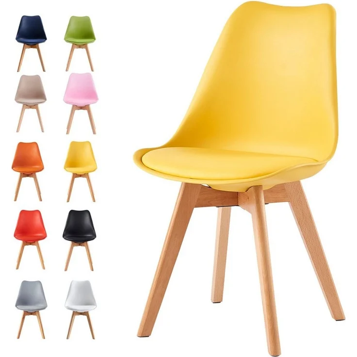 MCC direct Esszimmerstuhl Retro Esszimmerstühle EVA (4er Set) – Bild 5