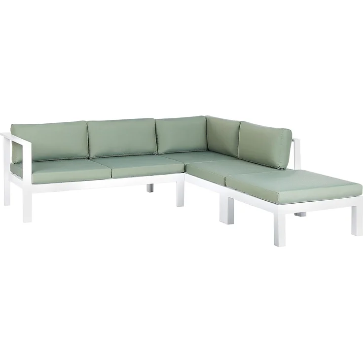 Lounge Set MESSINA Metall Grün – Bild 6