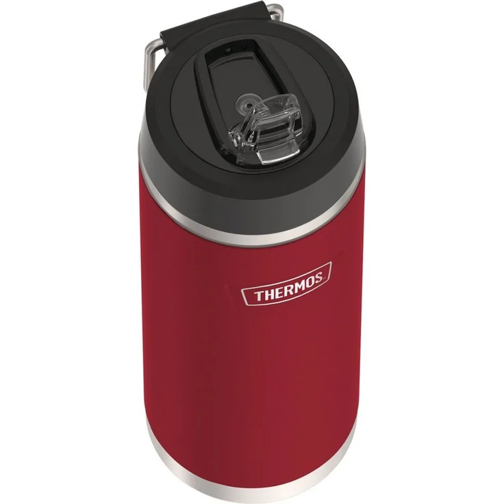 THERMOS Isolierflasche ICON WATER BOTTLE, Edelstahlkörper, spülmaschinenfest, 0,71l, 12h kalt, schappsicher mit einklappbarem Flip-Strohalm – Bild 3