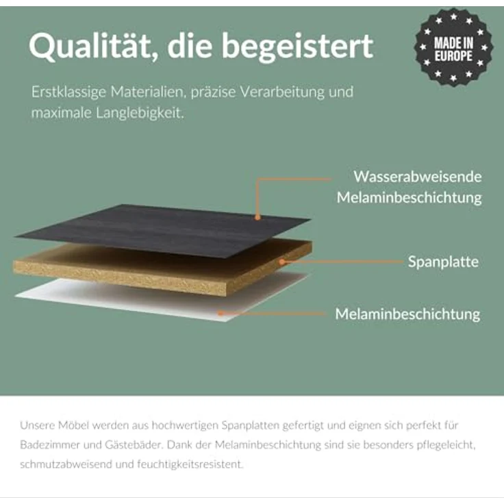 Planetmöbel Badmöbel-Set Astra, (Badezimmer Möbel im modernen Design, 2-St), Badezimmer Möbel im modernen Design – Bild 9