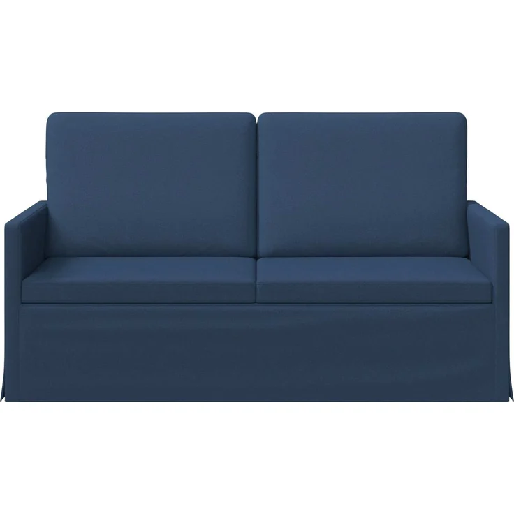 vidaXL 2-Sitzer Sofa Blau 150 x 81 x 82 cm Stoff 42041081 – Bild 2