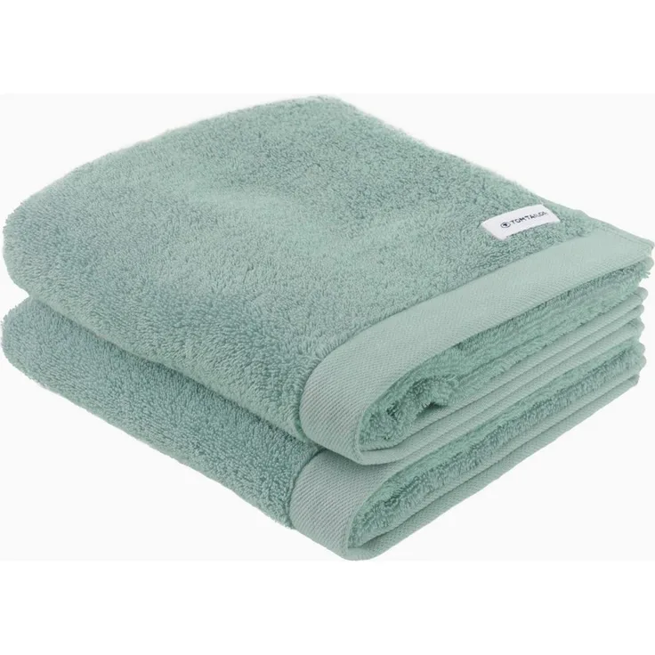 TOM TAILOR HOME Handtuch Handtuch COLOR BATH, Frottier (2-St)