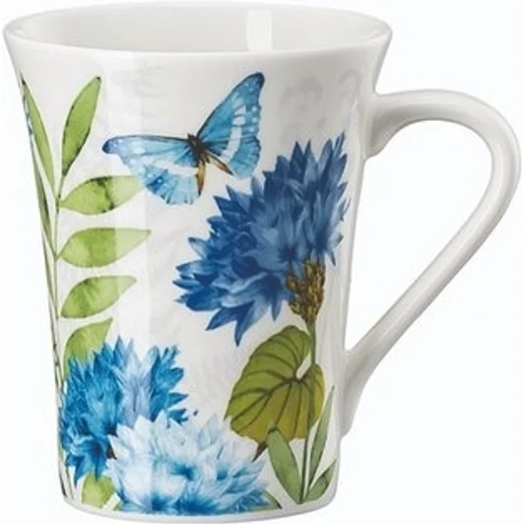 Hutschenreuther Becher mit Henkel Nora Wild Flowers Kornblume – Bild 4