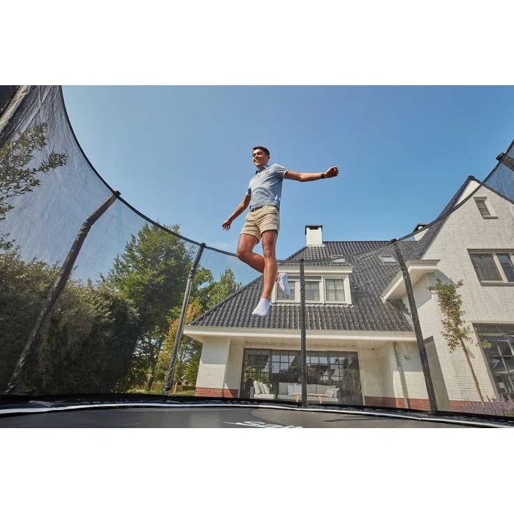 SALTA Trampolin 'First Class' inkl. Netz und Leiter, schwarz, Ø 305 cm – Bild 8