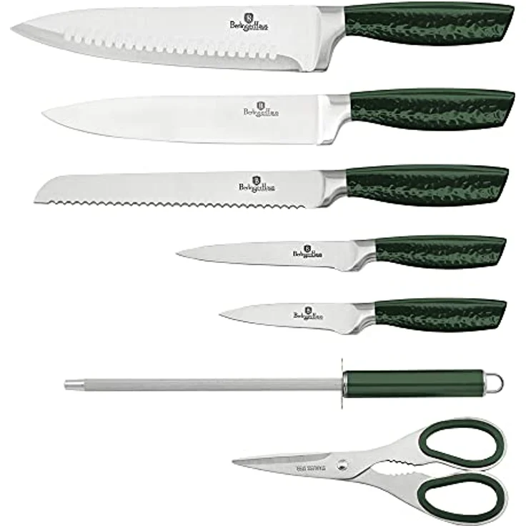 Berlinger Haus Berlinger Haus Messerset im Ständer 8 Elemente Metallic Line Emerald BH2463 – Bild 3