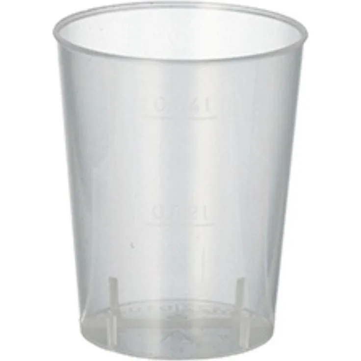 50 Mehrweg-Gläser für Schnaps PP 4 cl Ø 4,3 cm · 5,2 cm