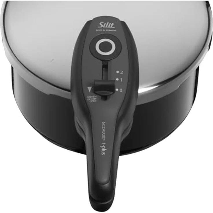SILIT 'Sicomatic t-plus' Schnellkochtopf, Silargan schwarz, 4,5L – Bild 3