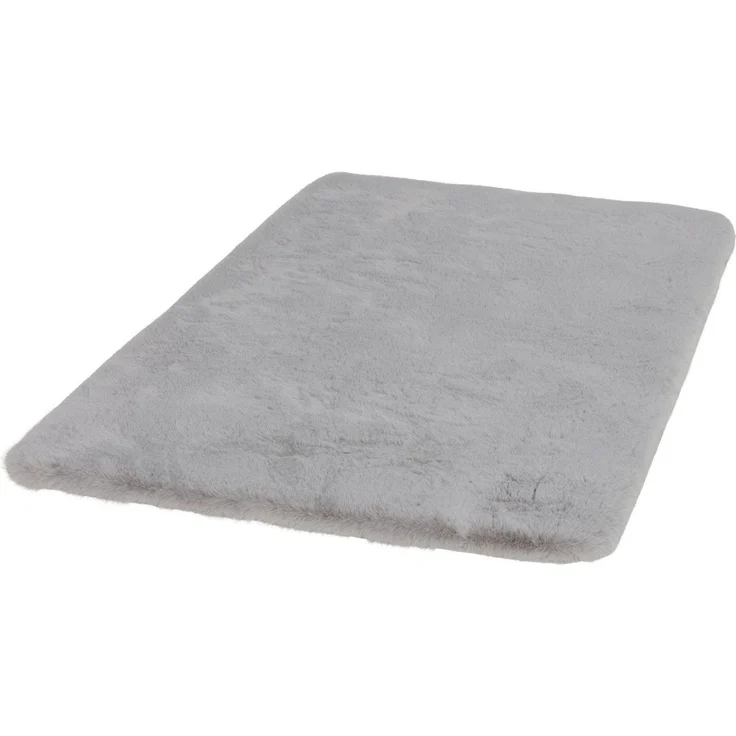SCHÖNER WOHNEN-Kollektion Badematte Bali, Höhe 29 mm, rutschhemmend beschichtet, fußbodenheizungsgeeignet, Polyester, rechteckig, Fell Haptik, kuschelig, Badezimmerteppich, waschbar – Bild 1