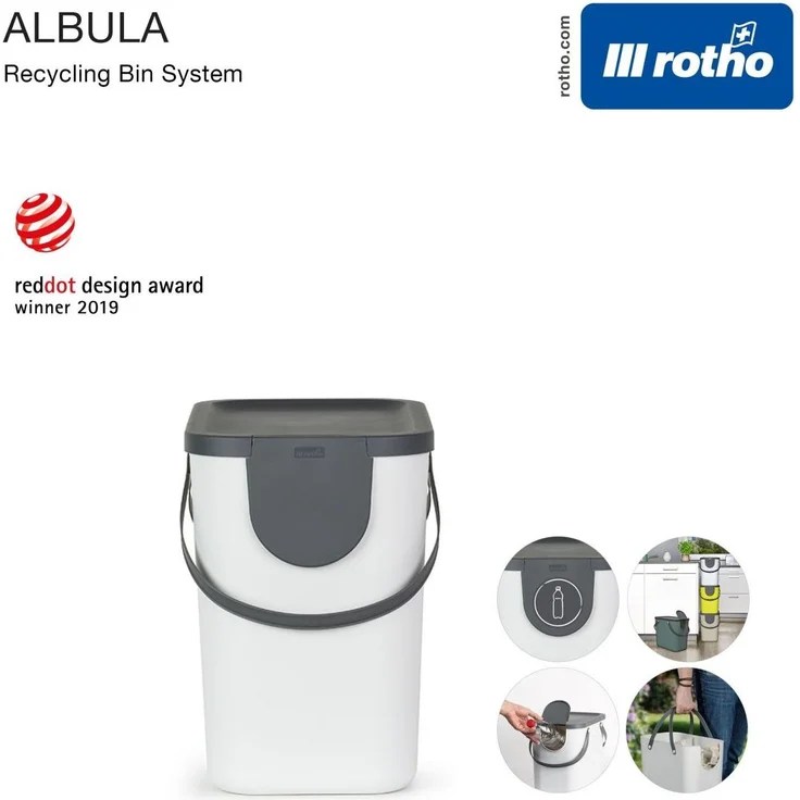 Müllsystem 25 Liter ALBULA – Bild 6