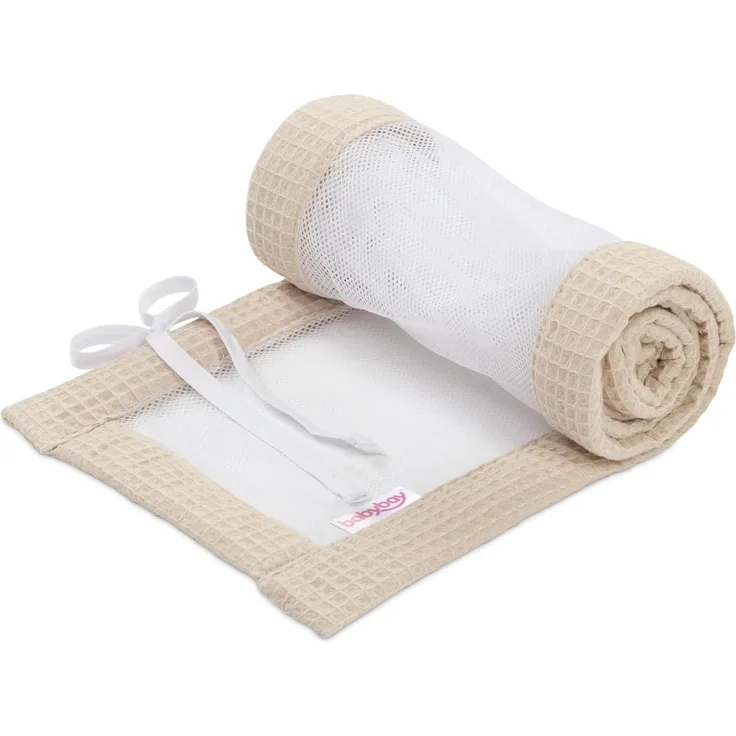 babybay Nestchen Mesh-Waffelpiqué passend für Modell Original, sand