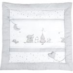 roba Spiel- & Krabbeldecke 'Sternenzauber' 100 x 100 - Spiel-/Laufgittereinlage - Baumwolle - Weiß