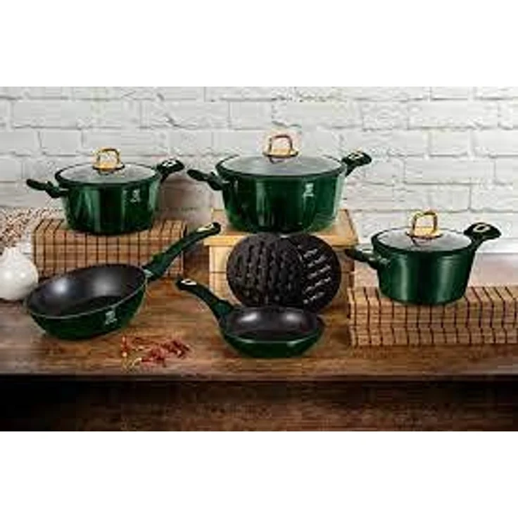 Berlinger Haus Berlinger Haus Töpfe 12 Stück Metallic Emerald Line BH6066 – Bild 10