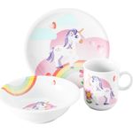 Seltmann Weiden Compact Kindergeschirr Set 3-teilig - Mein kleines Einhorn