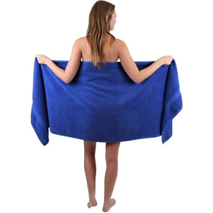 Betz Saunatuch Strandtuch Saunatuch XXL Badetuch Premium Größe 70 x 200 cm, 100% Baumwolle (1 Stück, 1-St), 100% Baumwolle – Bild 4