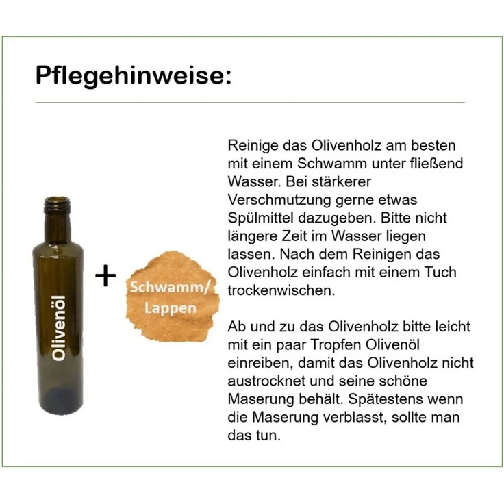 Olivenholz-erleben Getränkeuntersetzer Untersetzer BLOCK aus Olivenholz, 1-tlg, lebensmittelecht hitzebeständig Handarbeit – Bild 3