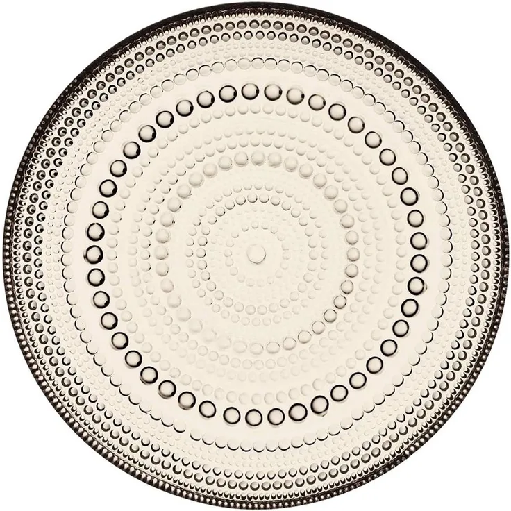 iittala Kastehelmi Teller 17 cm leinen