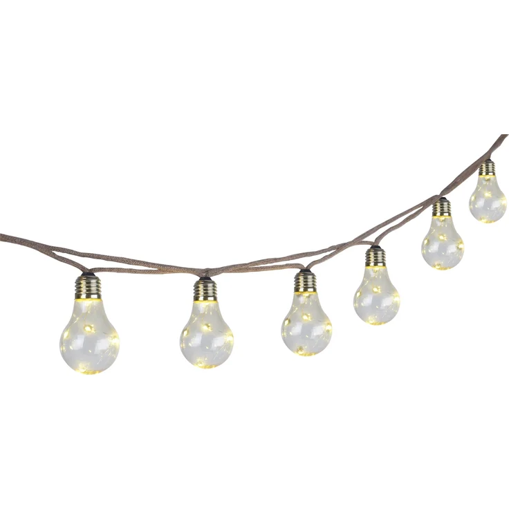 Solar Lichterkette Outdoor Garten Solarleuchte Glühbirnen Außen 33694-10 – Bild 6