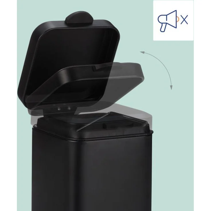 Relaxdays Kosmetikeimer Wandmontage 3 Liter – Bild 5