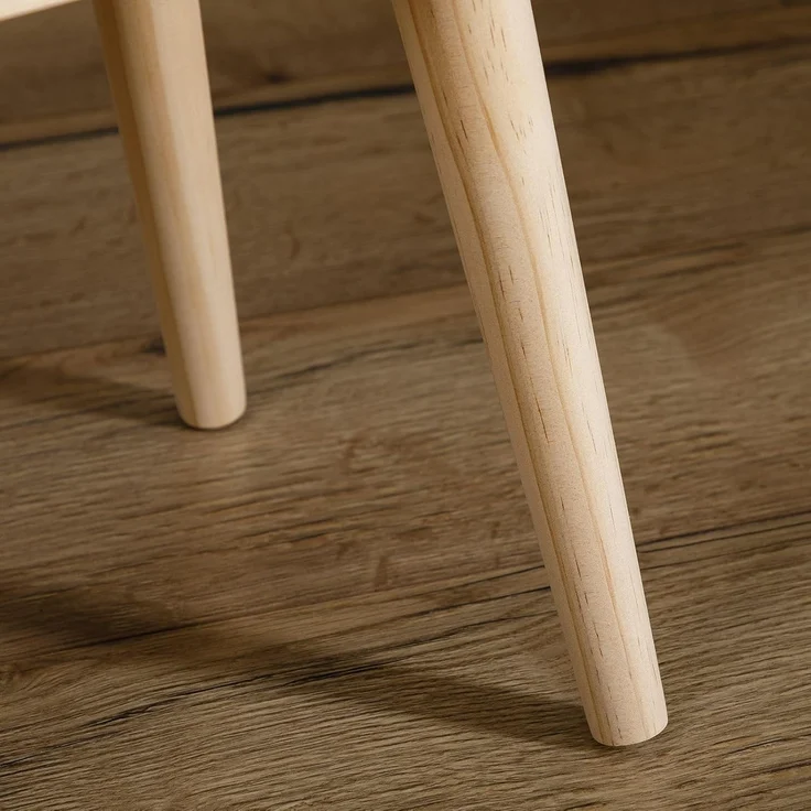 IDIMEX Nachttisch PELO, Nachttisch Nachtkommode Nachtkasten 2 Schubladen mit Ziernuten Paulown – Bild 9