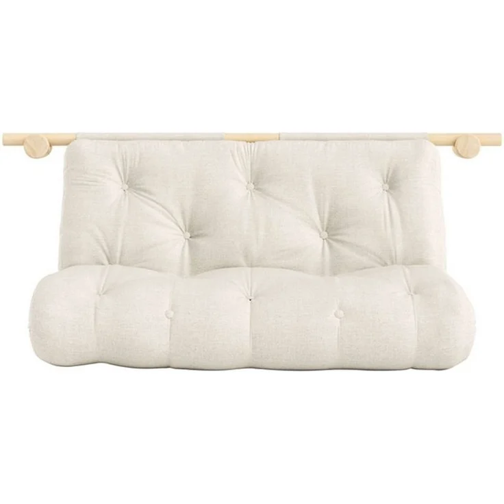 Karup Design Schlafsofa Hooked Sofa Bed / Sleeper Chair – Sitz- oder Schlafplatz, platzsparend, Futonmatratze inkl. Halterungsset aus FSC®-zertifiziertem Massivholz – Bild 2
