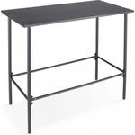 Oviala Palavas Bartisch, Rechteckig, Grau, Metall, 60x105x120 cm, Platz für 6 Personen, pflegeleicht