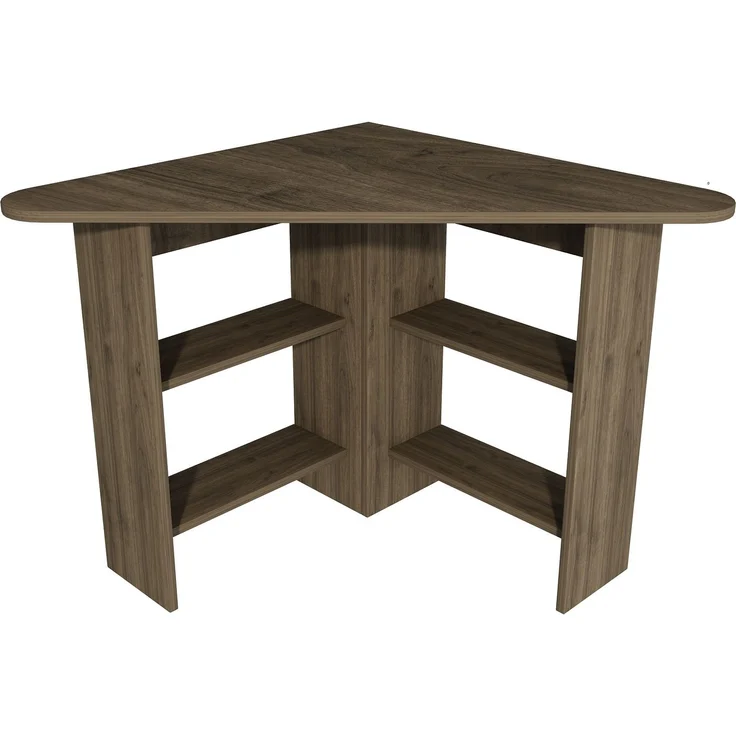 Skye Decor 'Corner - Walnut' Schreibtisch, Walnuss, 80 x 73,8 x 80 cm – Bild 5