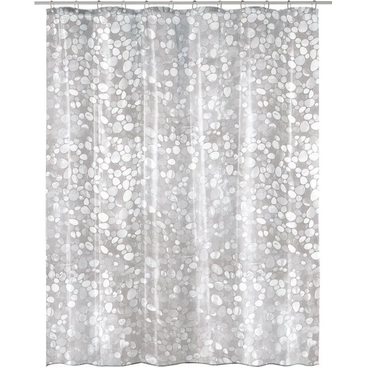 Kleine Wolke Duschvorhang Cristallo Breite 180 cm, inklusive Duschvorhangringe