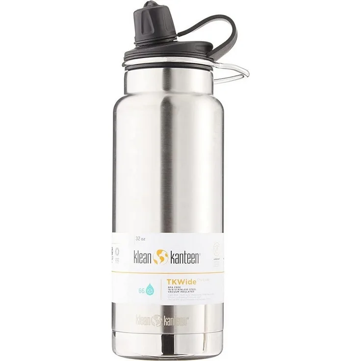 Klean Kanteen Trinkflasche Klean Kanteen TKWide VI Trinkflasche 946ml, Brushed Stainless