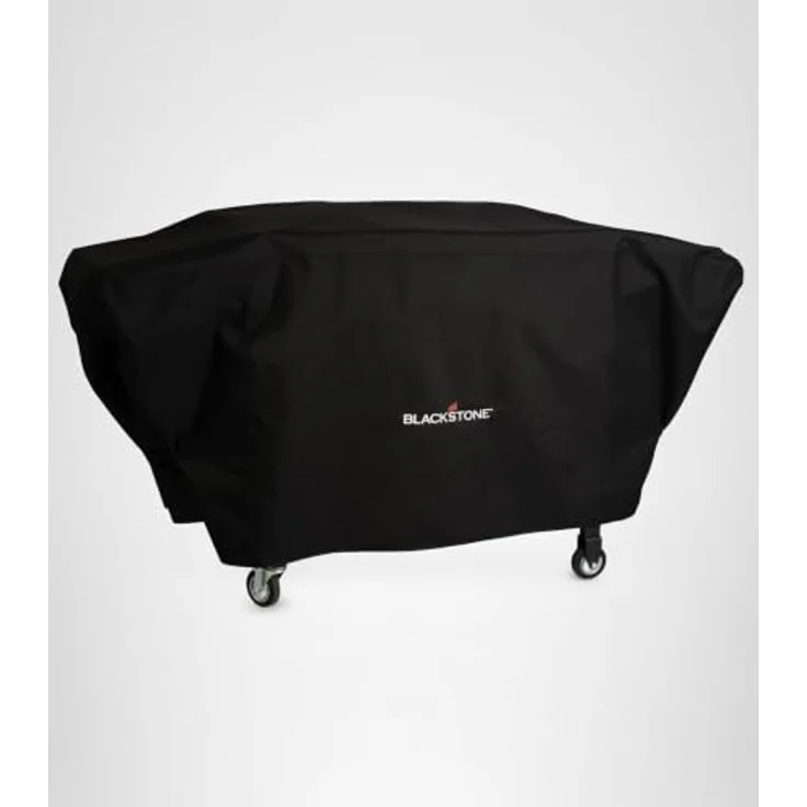 Blackstone 5484 Grillabdeckung, passend für Kochstation mit Haube und Ablagen, wasser- und wetterfest, aus strapazierfähigem 600D-Polyester, Abdeckung für Gasgrill mit flacher Oberseite, Schwarz 91 cm – Bild 6
