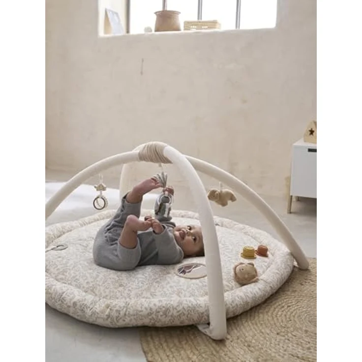Krabbeldecke Baby Activity-Decke mit Spielbogen & Umrandung, vertbaudet – Bild 2