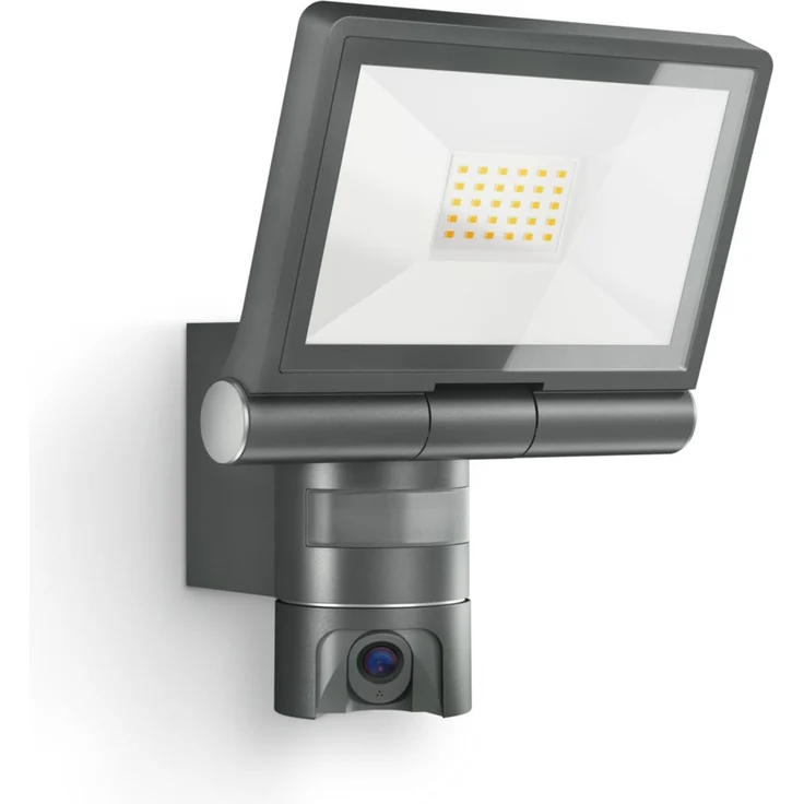 Steinel LED-Kameraleuchte XLED CAM 2 SC, mit Bewegungsmelder und Gegensprechanlage, per App steuerbar, 2K-Weitwinkel-Farbkamera, WiFi 6, 3000 K – Bild 1