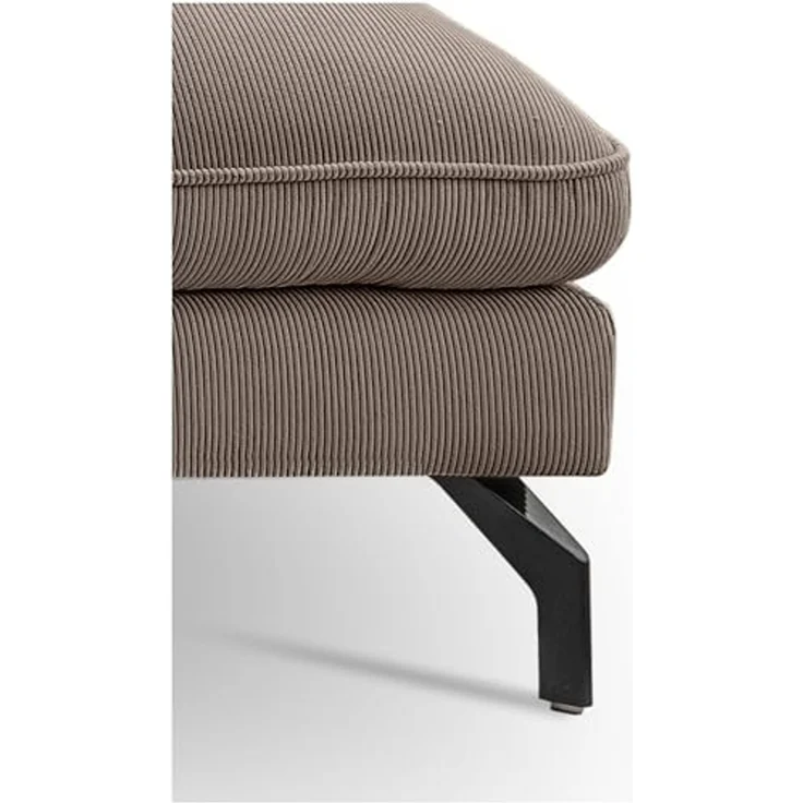 Ecksofa (B/H/T: 361x87x202 cm) in Braun-beige – Bild 6