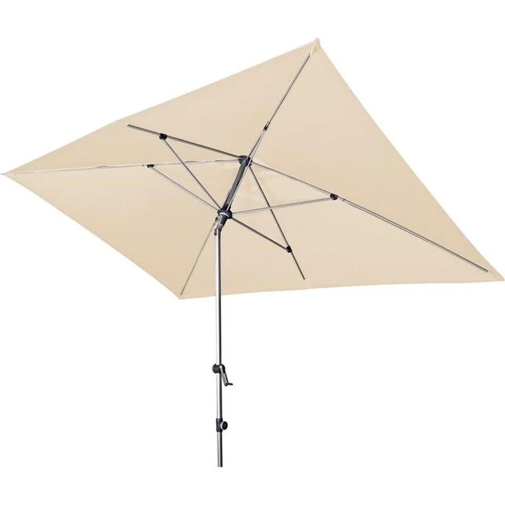 Doppler Sonnenschirm / Kurbelschirm "Expert 300 x 200 Auto Tilt", natur, 300 x 200 cm – Bild 7
