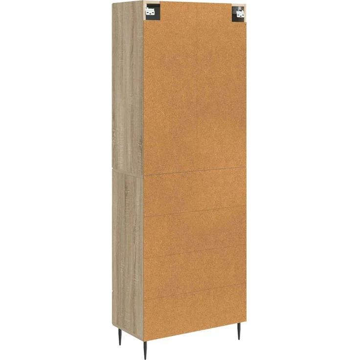 vidaXL Schrankset 2 pcs Sonoma-Eiche 66 x 34,5 x 90 cm Holzwerkstoff 3416639 – Bild 6