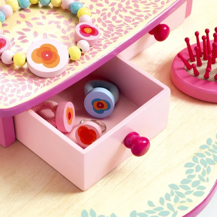 ROLLENSPIEL FLORA SCHMINKTISCH FLORA DRESSING TABLE VON DJECO – Bild 2